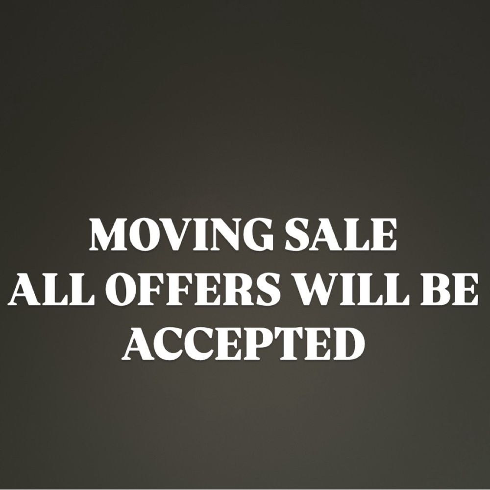 MOVING SALE